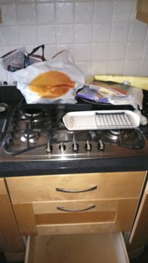 A Kitchen In Tatters
