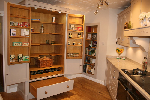 Chef's Pantry With Oak Internals