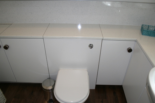 Concealed Cistern With Back To Wall Toilet