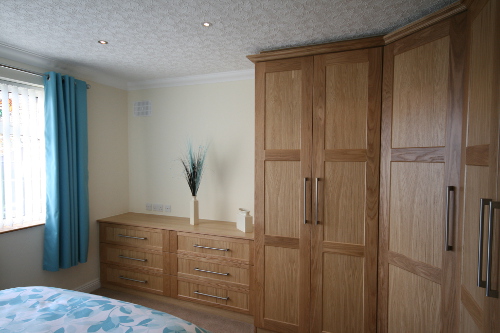 Doors Frames Stained And Panels Natural Finish