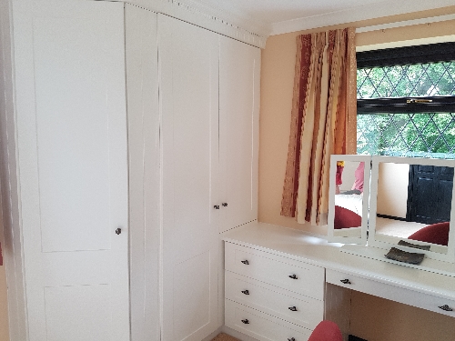 Hand Painted Stable Door Wardrobe With Drawer Chest