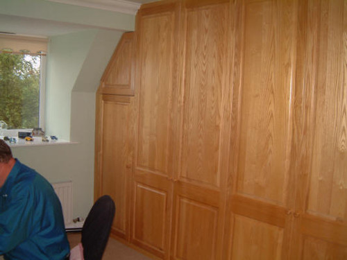 Home Office With Solid Oak Doors