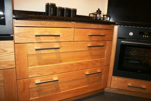 Pan Drawer With Pull Out Chopping Boards