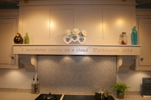 Personalised Cooking Overmantle