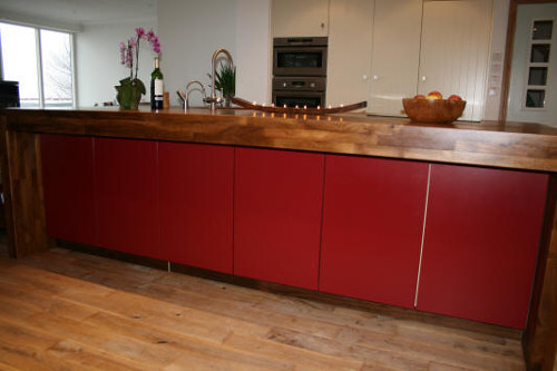 120mm Thick Walnut Worktop And Gables