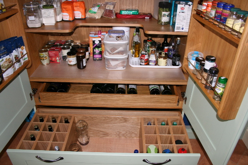 A Client Designed Chefs Pantry