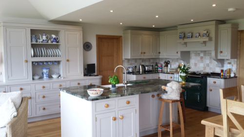 Bespoke Coloured Lacquer Kitchen