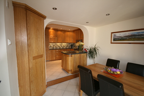 Cream Decor Compliments The Real Oak Doors