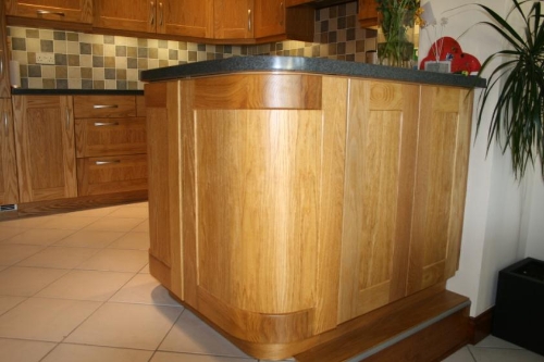 Curved Oak Door Curved Oak Door