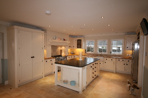 Framed Kitchen with Large Island Haugh Of Urr Castle Douglas