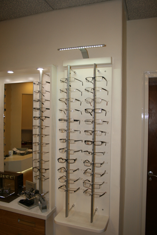 Glasses Rack With LED Light