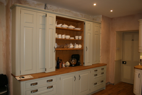 Hand Painted On Tulipwood Kitchen