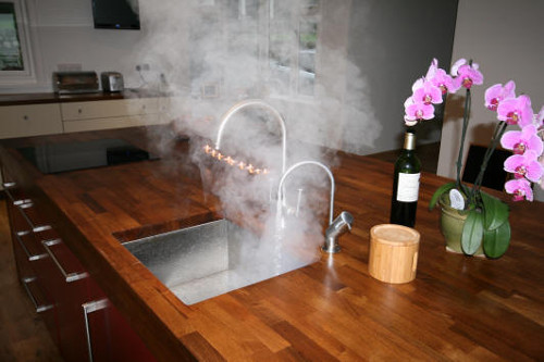Island With Boiling Water Tap