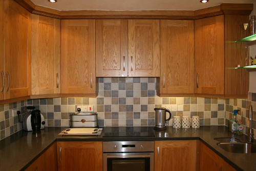 Modern Kitchen With Modern Tiles