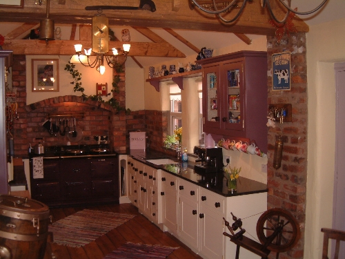 Painted Kitchen Langholm Dumfriesshire