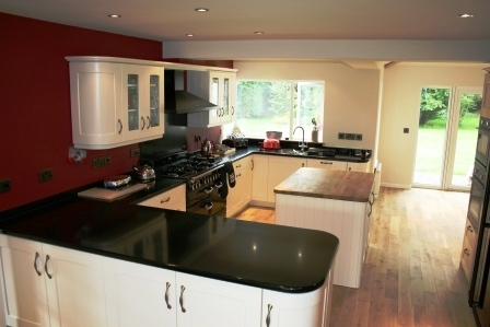 Shaker Kitchen with Island Corby Hill Carlisle