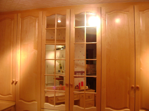 Solid Maple Bedroom Doors