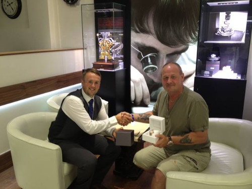 Stephen Jopson With Another Satisfied Client